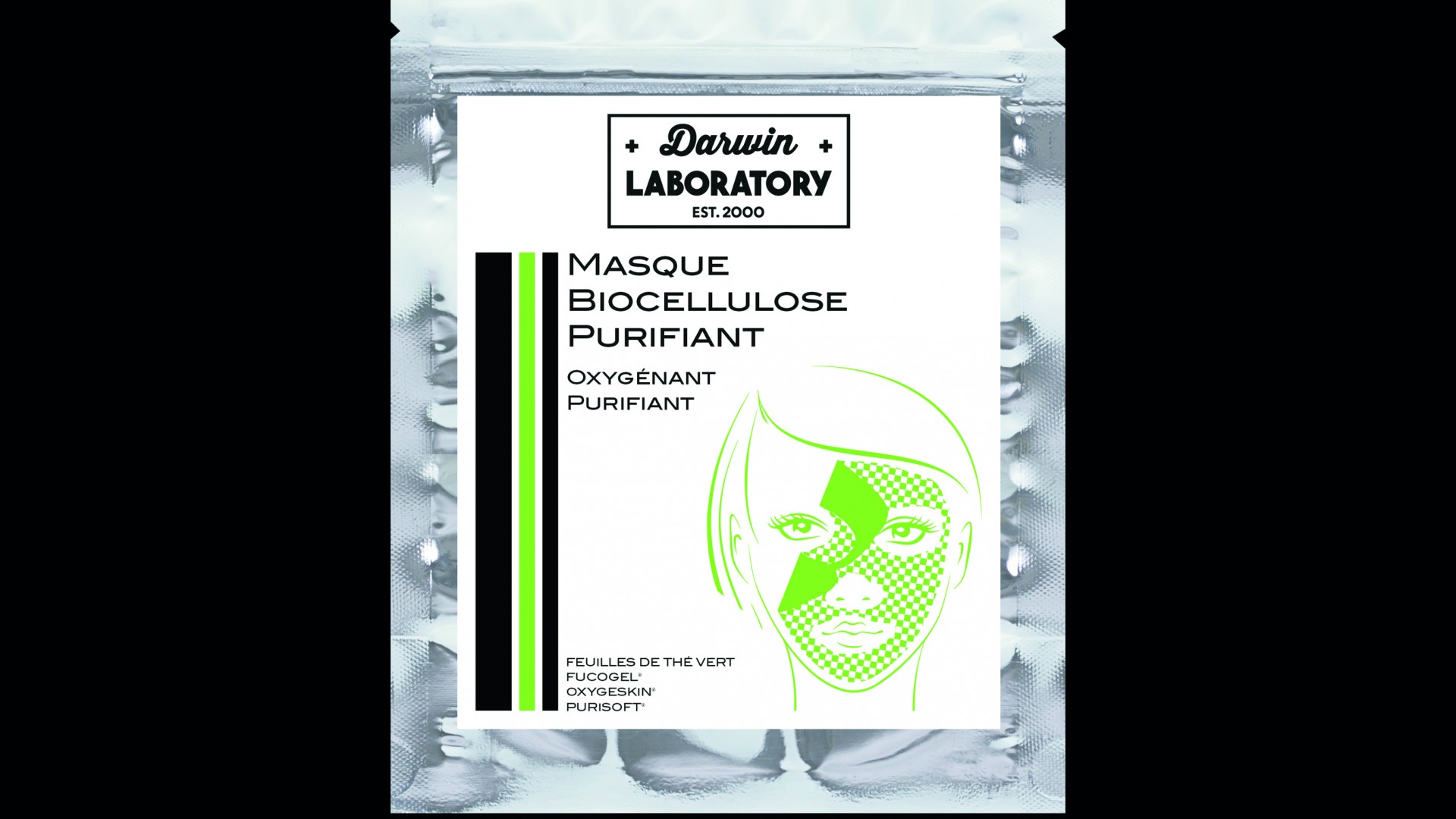 Darwin Laboratory Masque Cellulose Purifiant 8 ml Usage unique