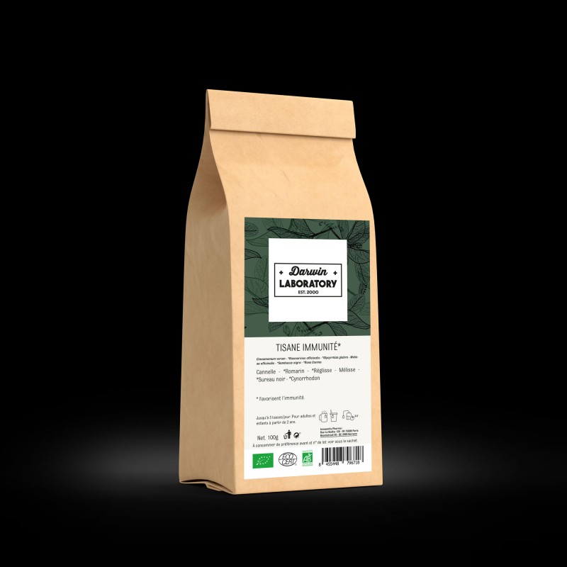 Darwin Laboratory Tisane Bio Immunité 100 g